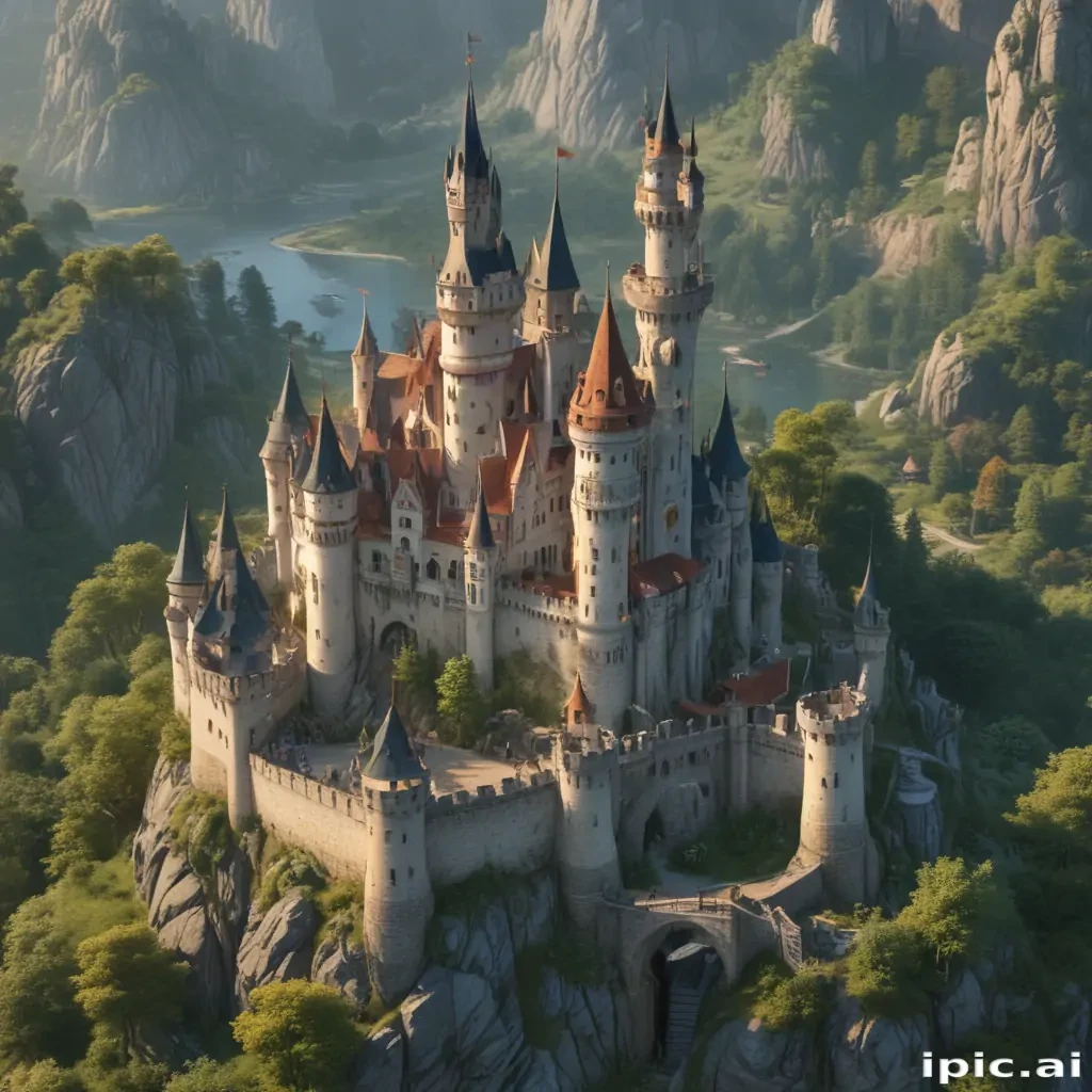 cartoon castle