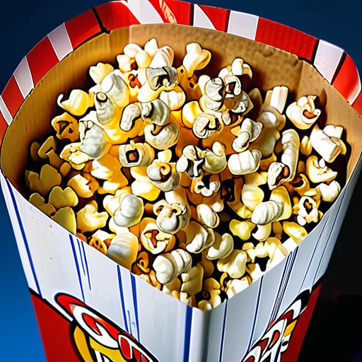 how many cups in bag of popcorn