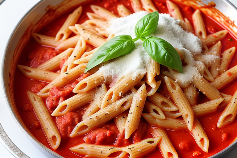 penne alla vodka recipe without vodka