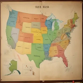 america map