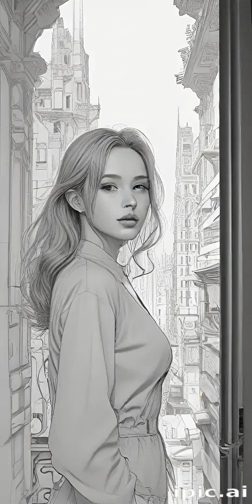 aesthetic line art