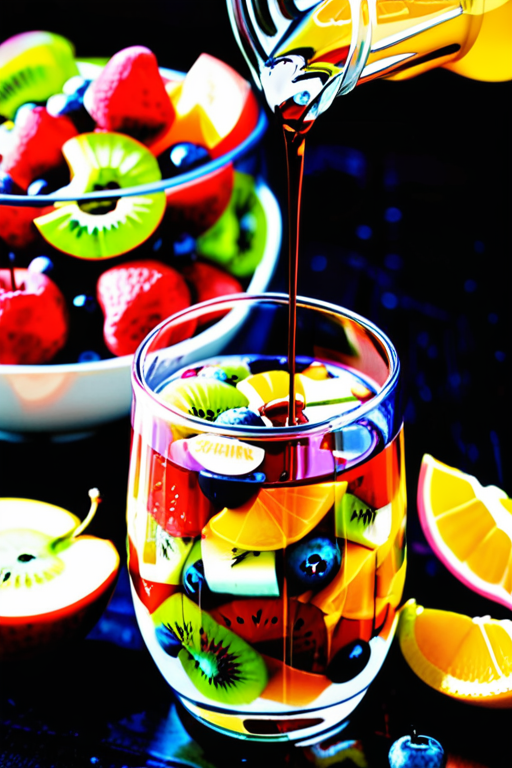 simple syrup for fruit salad