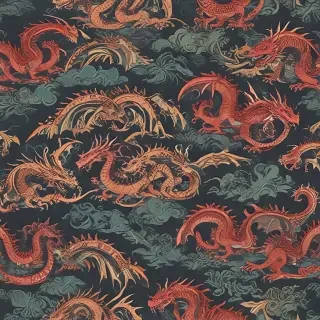 dragons background