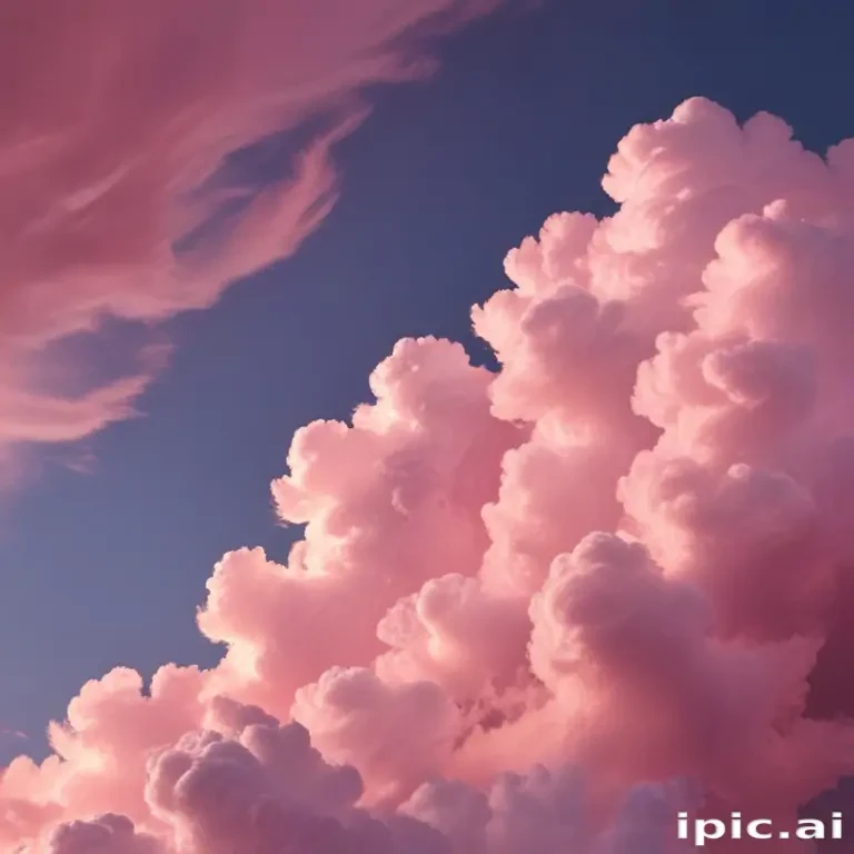 pink cloud aesthetic