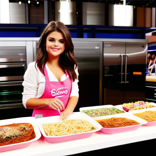 selena gomez food show