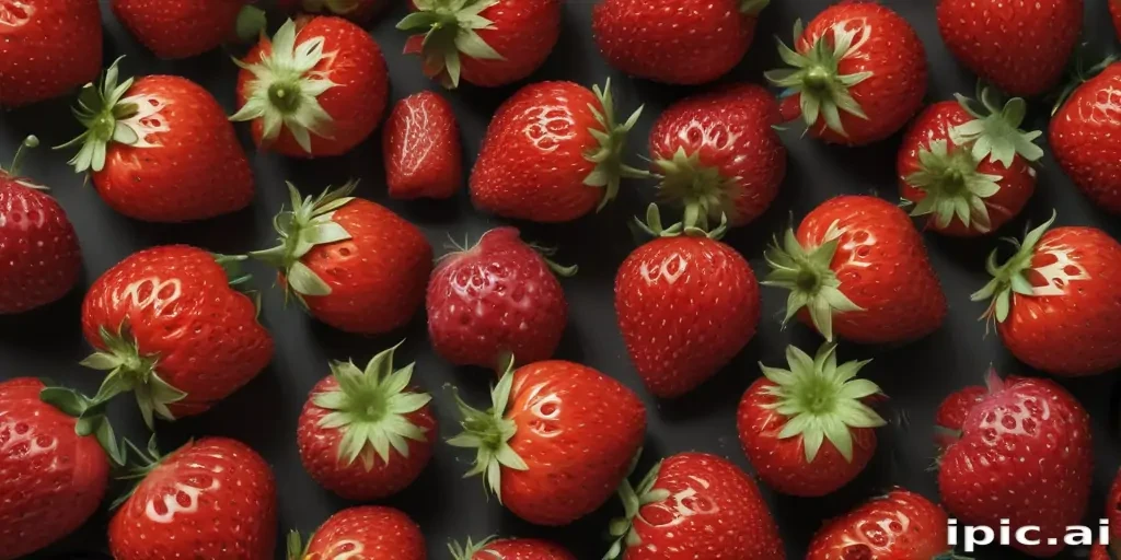 strawberry wallpaper aesthetic