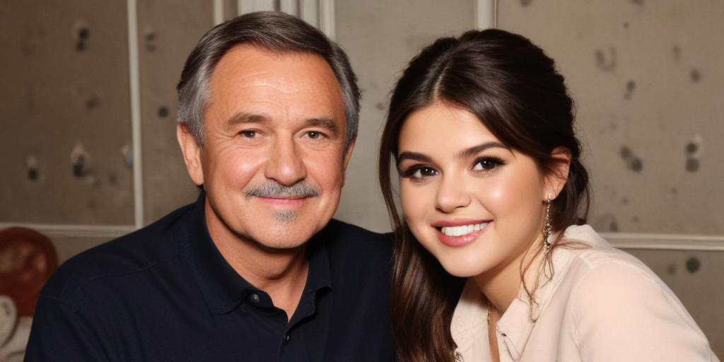 selena gomez and father
