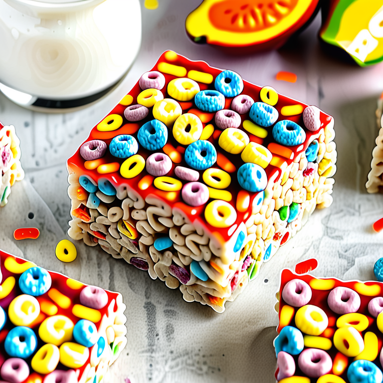 fruity pebbles rice crispy treats