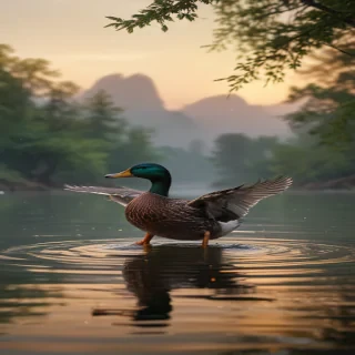 background duck