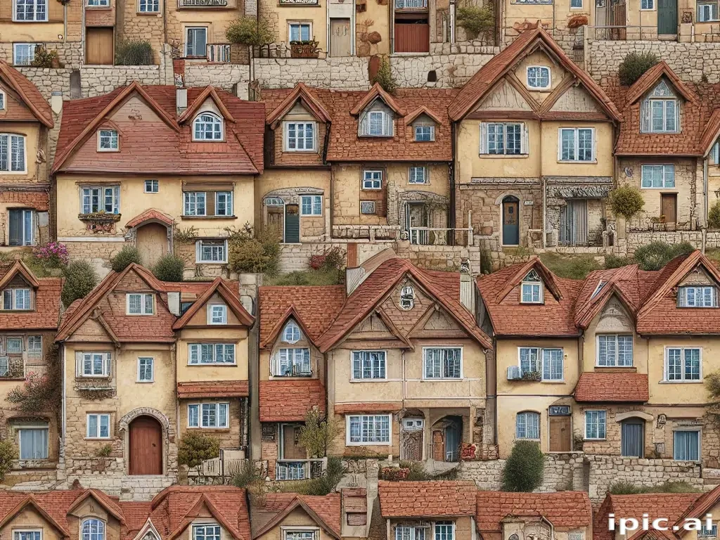 background of a house
