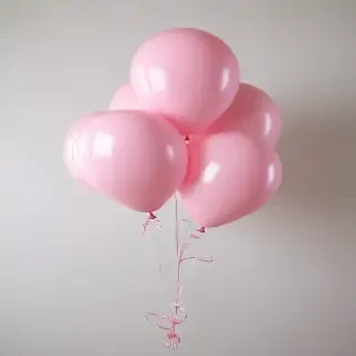pink balloons png