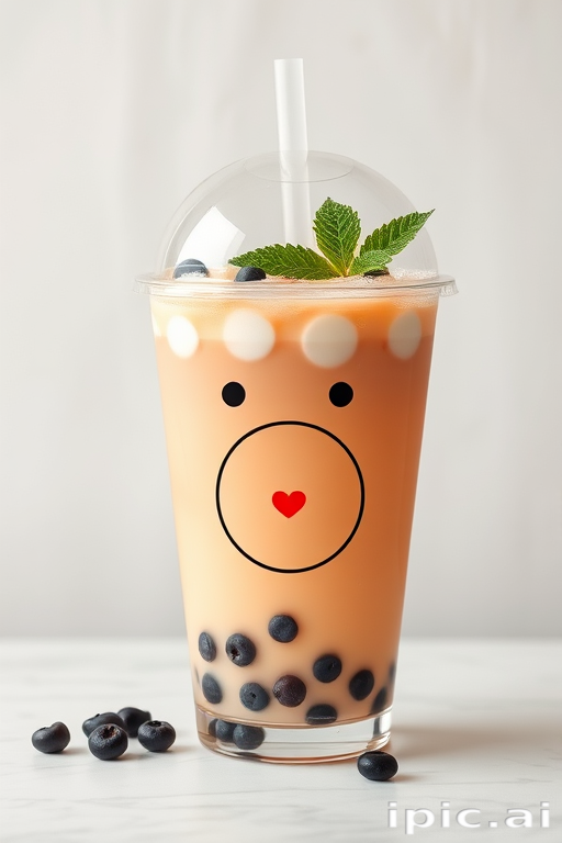 bubble tea cute