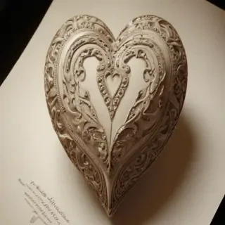 hand drawn heart