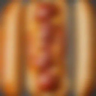 transparent hot dog