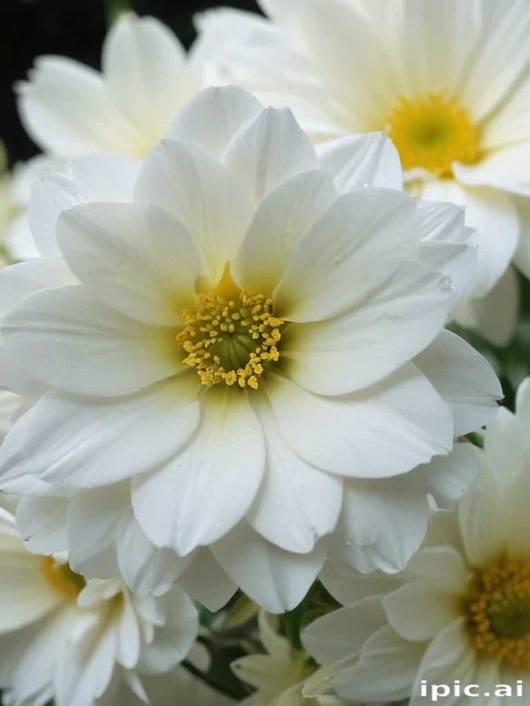 white flower wallpaper