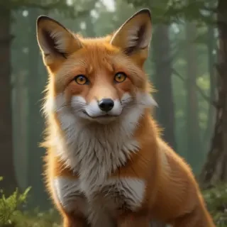 background fox