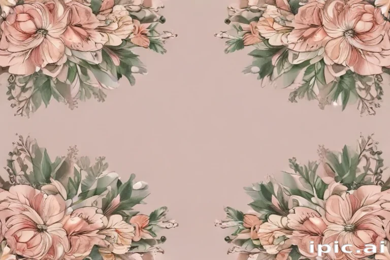 free flower border clipart