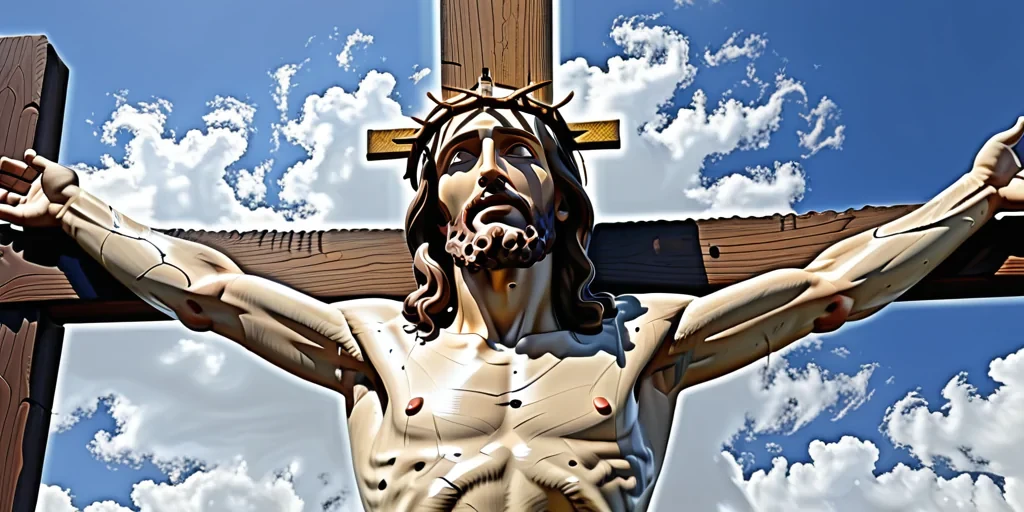image of jesus on the cross