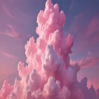 pink cloud wallpaper