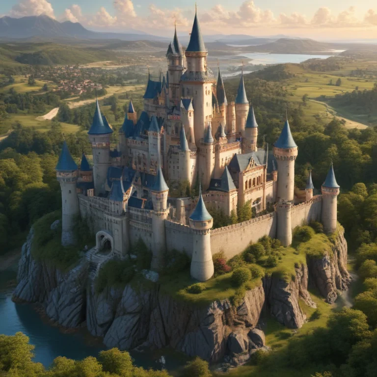 cartoon castle
