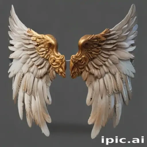 realistic angel wings png
