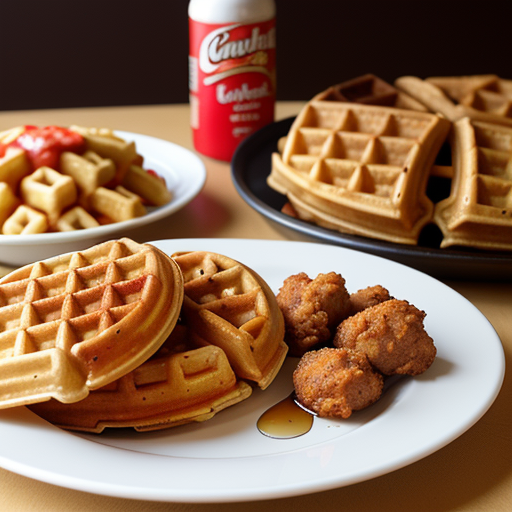 what goes with chicken and waffles