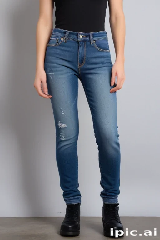 mock up jeans