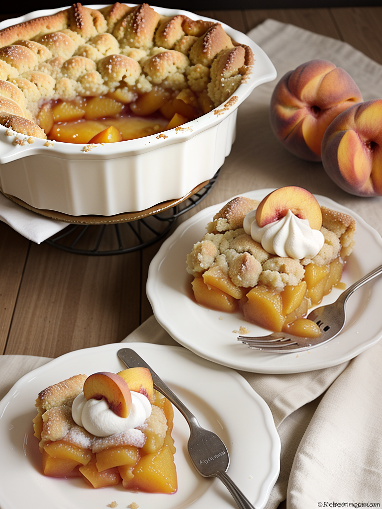 peach cobbler recipes with cake mix