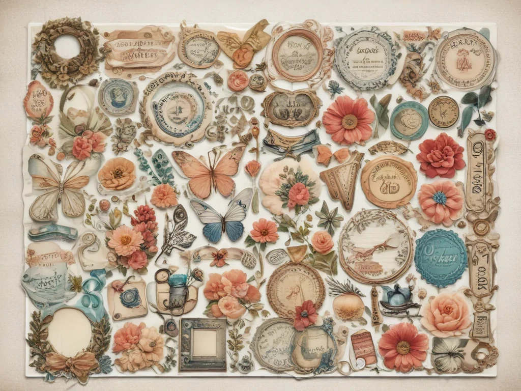 online scrapbook stickers