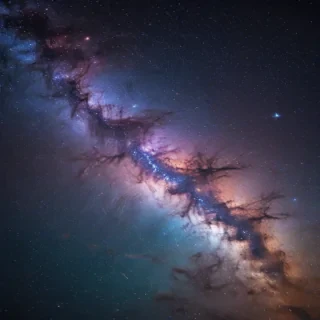 starry background aesthetic