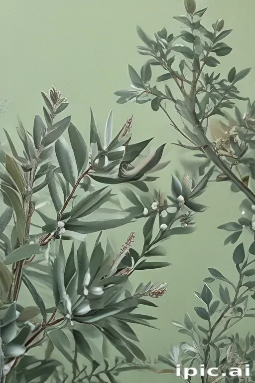 sage green aesthetic background