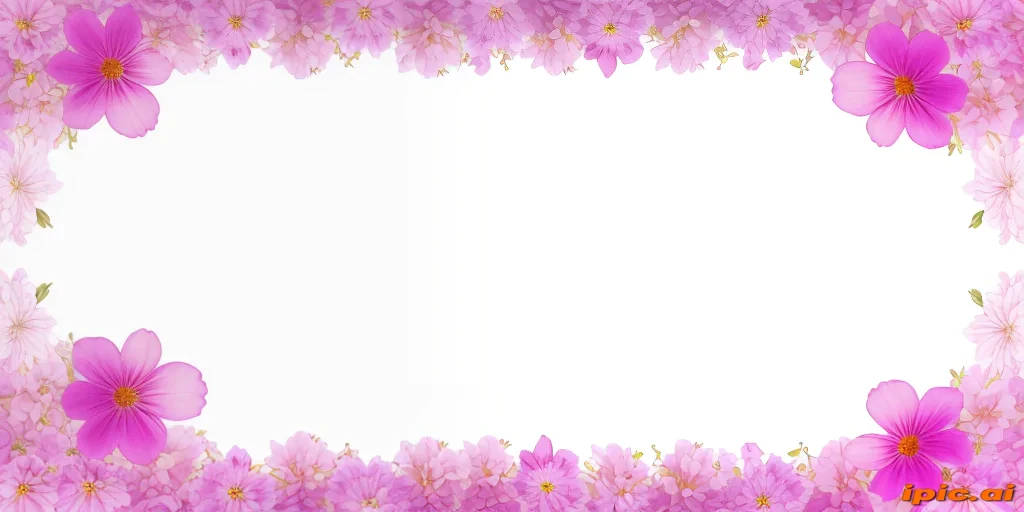 aesthetic flowers transparent background