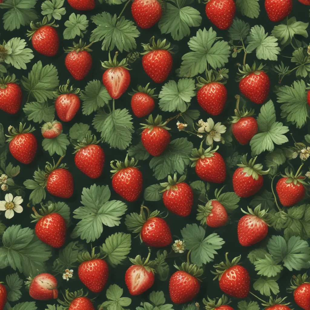 aesthetic strawberry wallpaper
