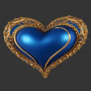 blue heart png