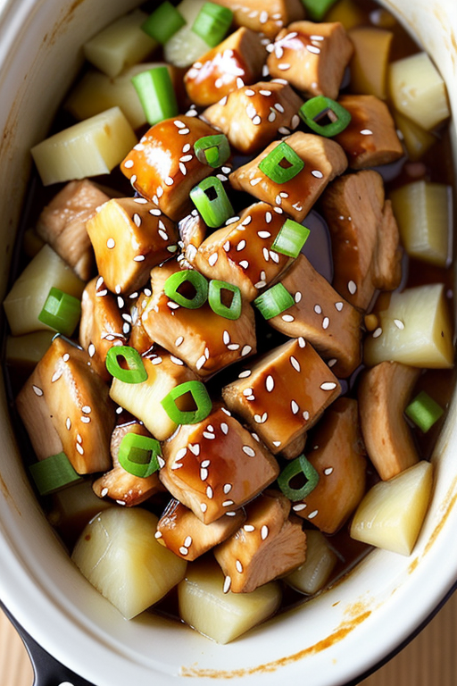 pineapple teriyaki chicken crock pot
