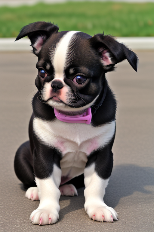 boston terrier pekingese mix