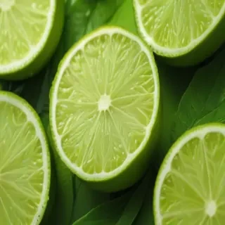 lime green background