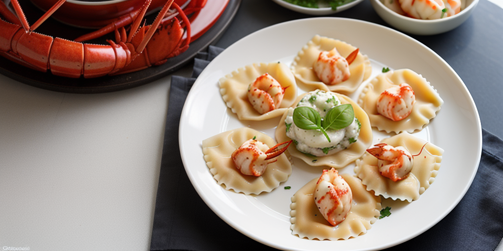 what to serve with lobster ravioli