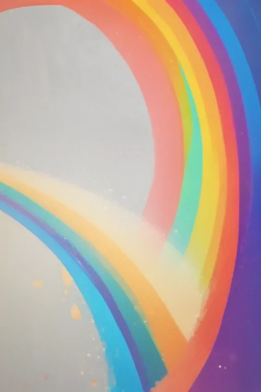 cute rainbow background