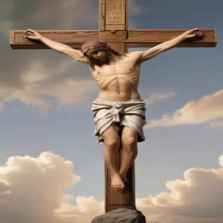 jesus on the cross clipart