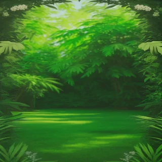 greenery background aesthetic