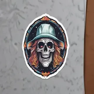 sticker mockup