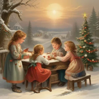 free printable vintage christmas images