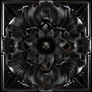 black flower png