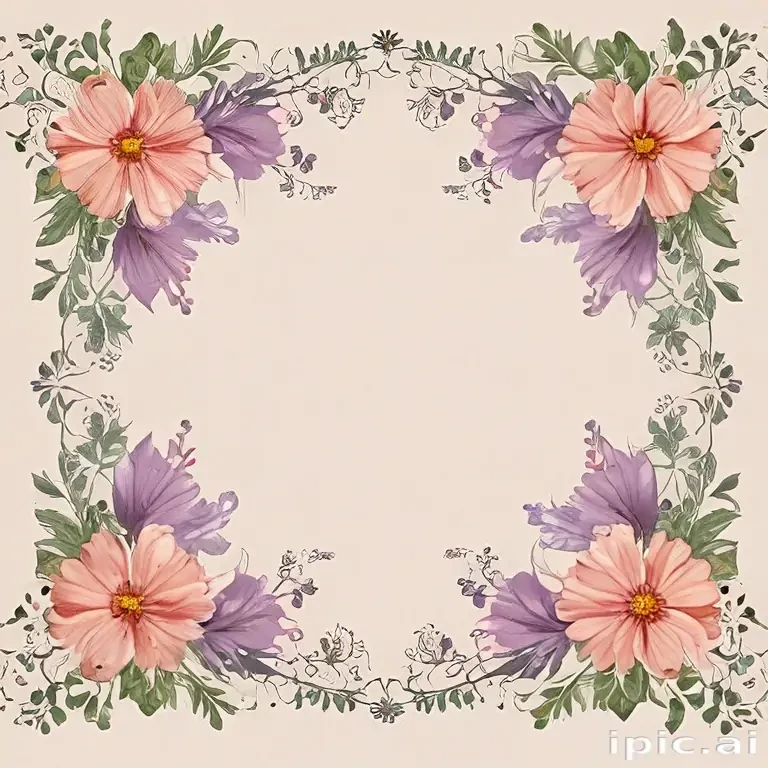 border flower png