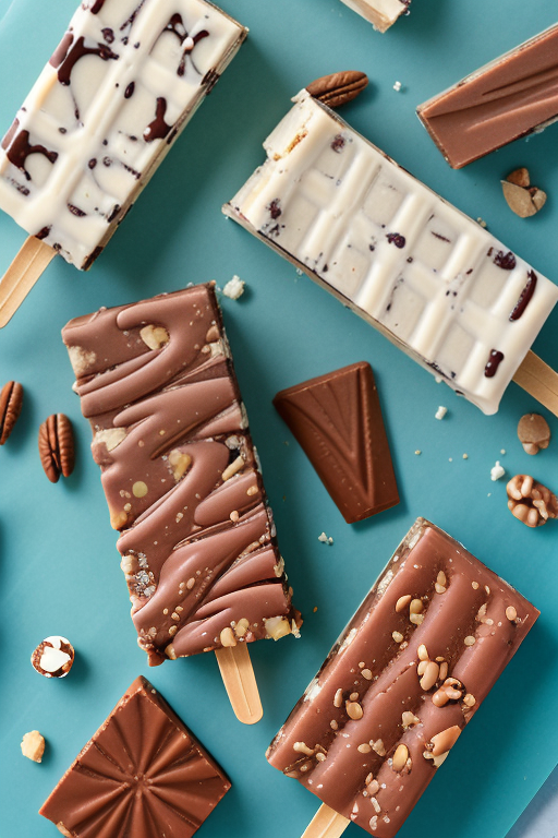 nutty bars ice cream bars