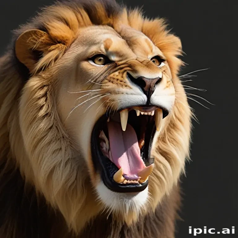 lion roar png