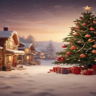 cute christmas background