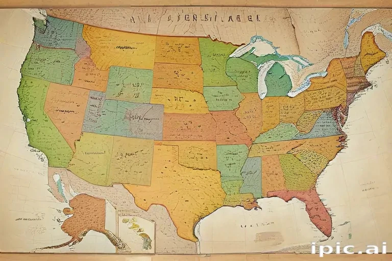 map of the usa
