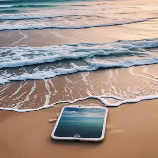iphone beach wallpaper